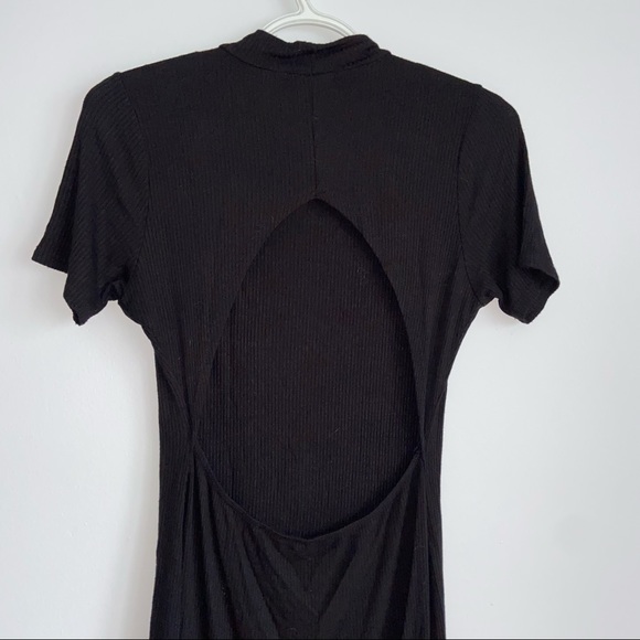 Black Mini Dress - Picture 3 of 4